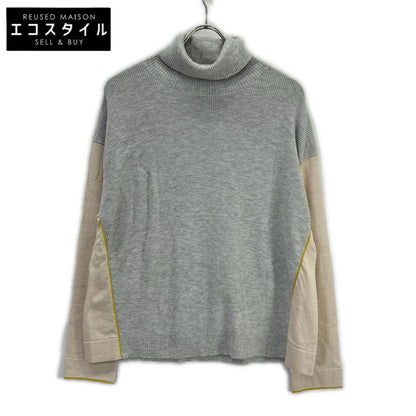 PaulSmith 保罗史密斯 KRPSIS0120 灰色×米色 高领 针织衫 上衣 XL
