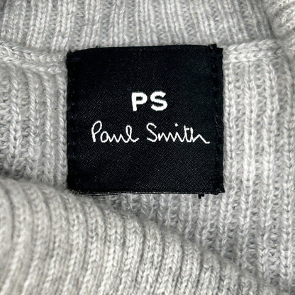 PaulSmith 保罗史密斯 KRPSIS0120 灰色×米色 高领 针织衫 上衣 XL