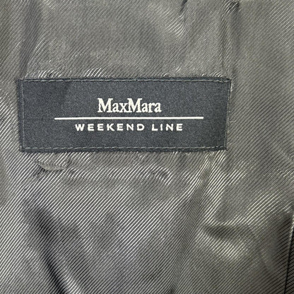 Max MaraWEEKEND マックスマーラウィークエンド グレー ウールレーヨン ツイード ジャケット ジャケット