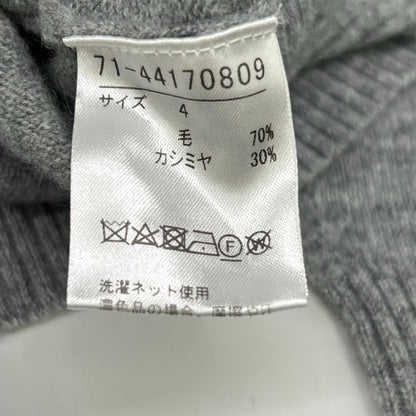 la veille by SUPERIOR CLOSET La Veille 71-44170809 灰色 羊绒羊毛针织衫 毛衣 上衣