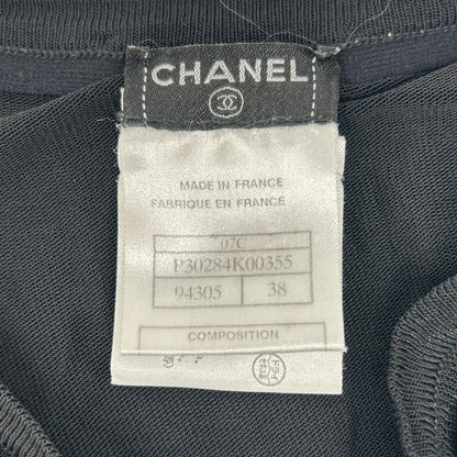 CHANEL シャネル 12A P30284K00355 ブラック レーヨン スカート スカート