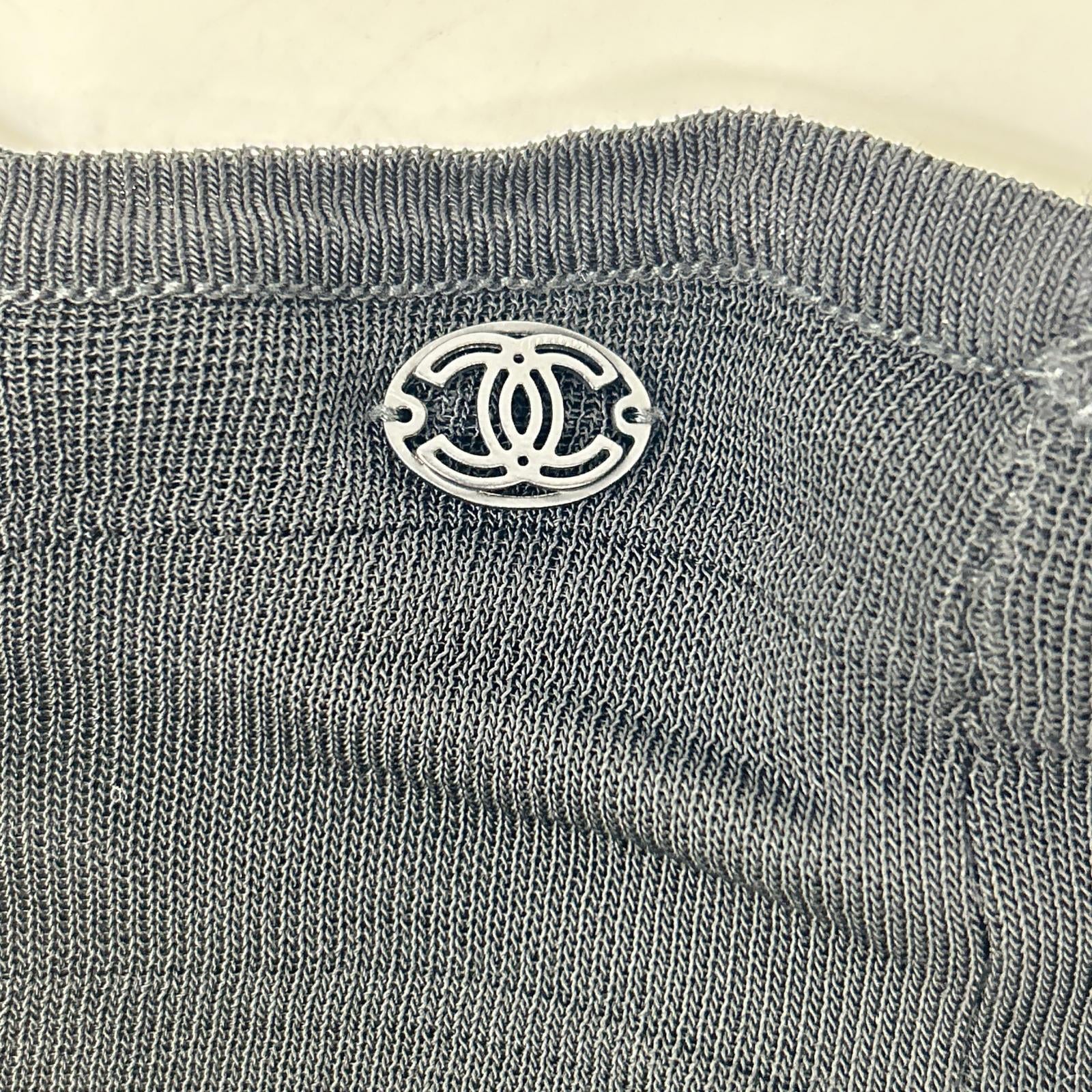 CHANEL シャネル 12A P30284K00355 ブラック レーヨン スカート スカート