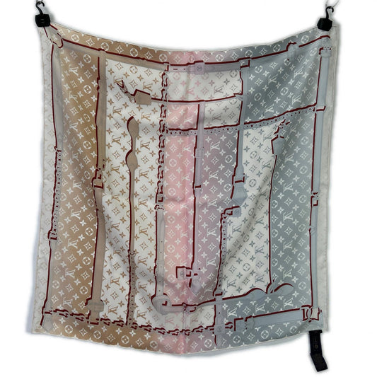 LOUIS VUITTON ルイヴィトン カレ70 M77634 ライジング コンフィデンシャル スカーフ スカーフ