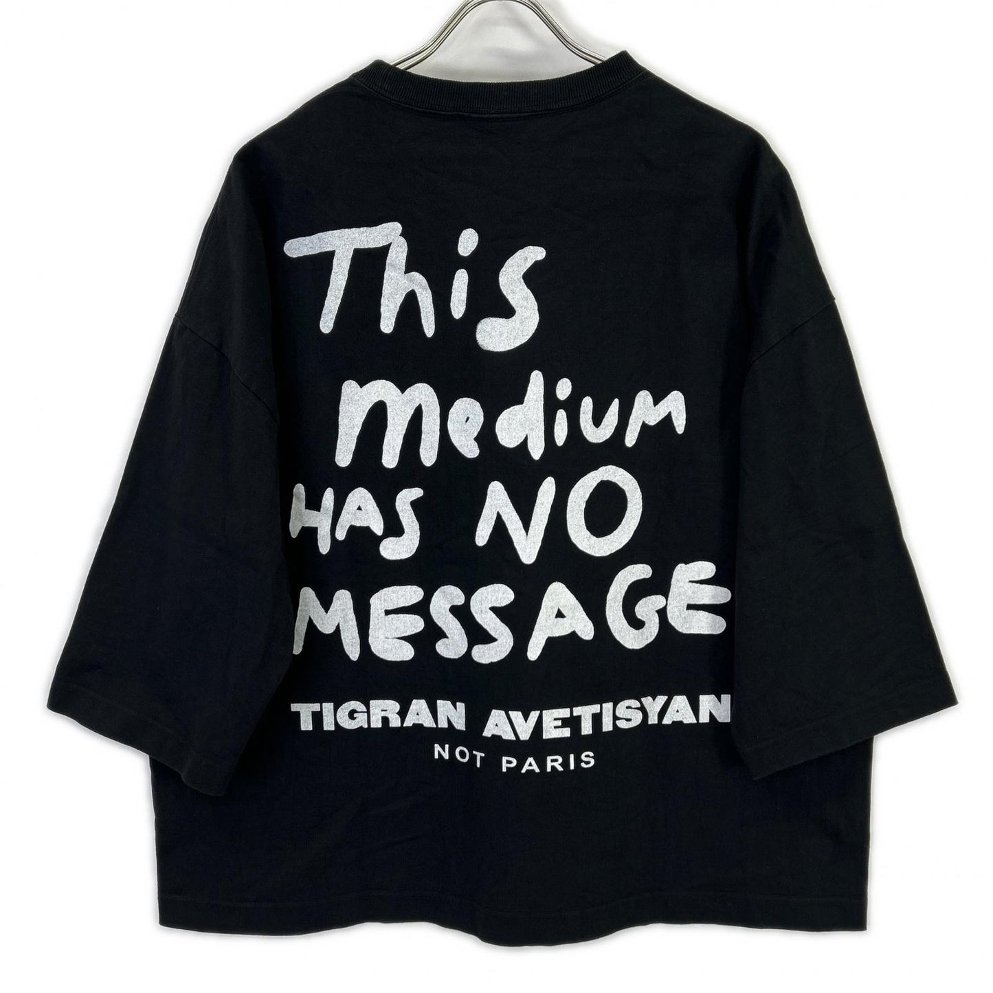 TIGRAN AVETISYAN ティグラン アヴェティスヤン ×Ellmlnator 21SS コレクション Tシャツ トップス