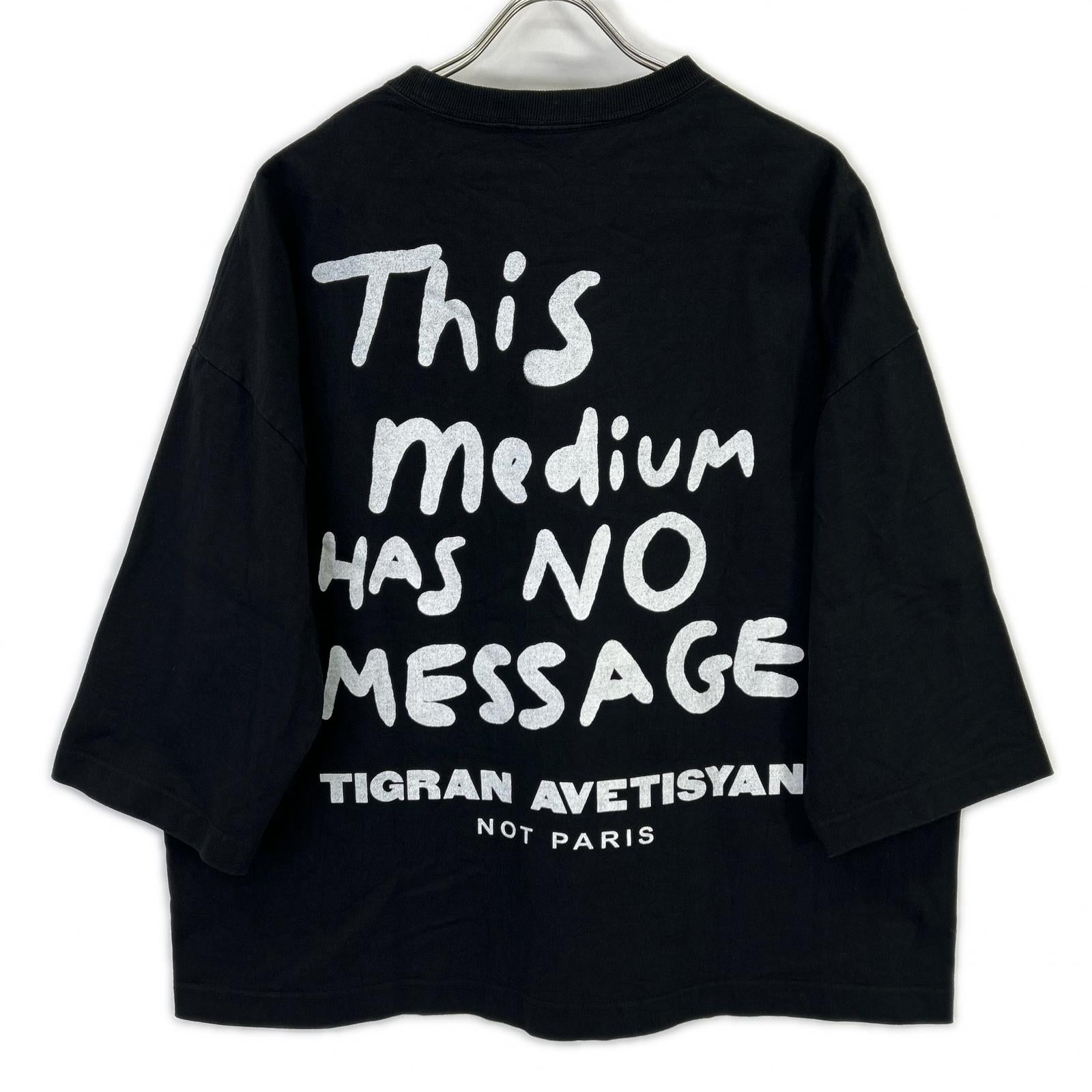TIGRAN AVETISYAN ティグラン アヴェティスヤン ×Ellmlnator 21SS コレクション Tシャツ トップス