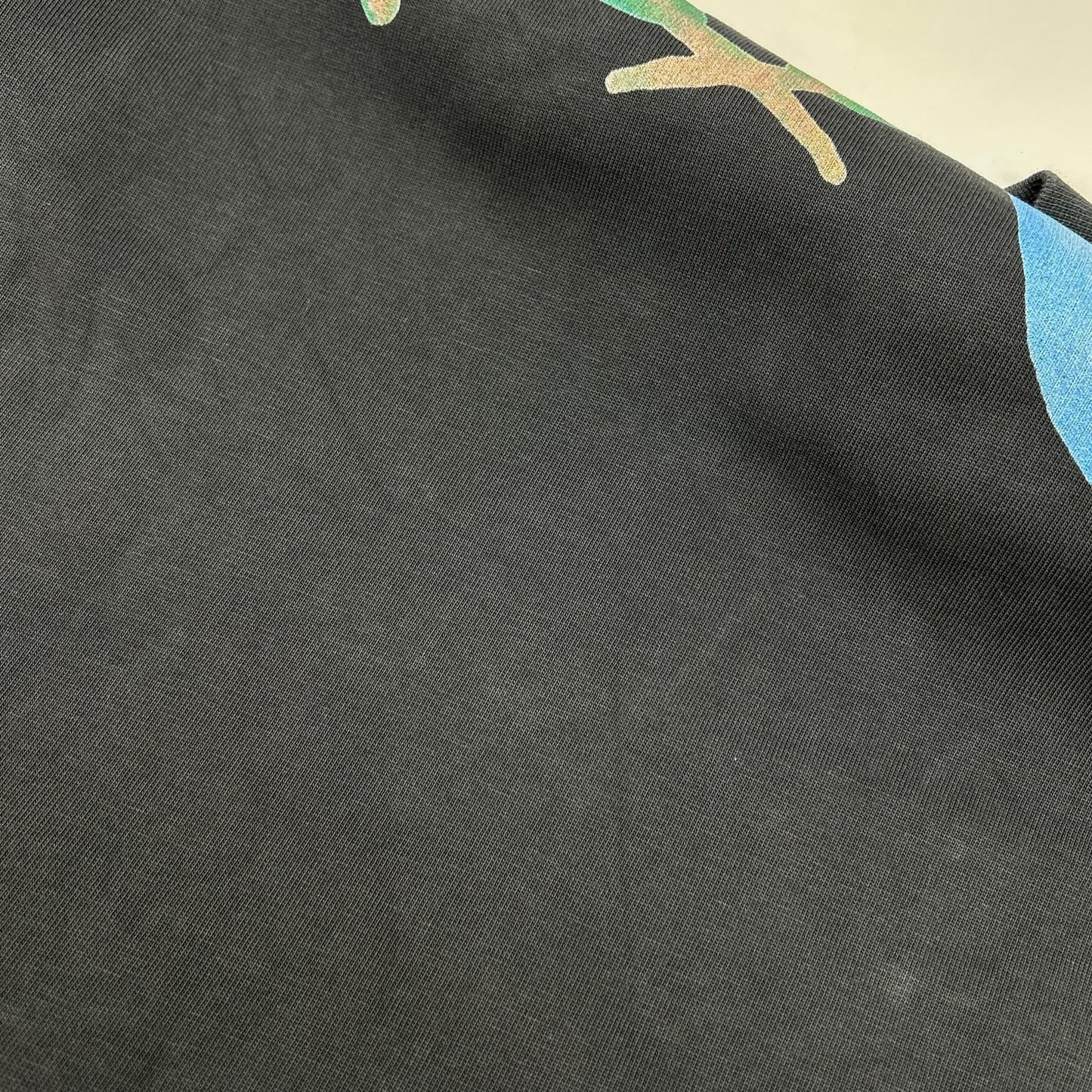 TIGRAN AVETISYAN Black Blue Brid Oversized T-shirt Dress