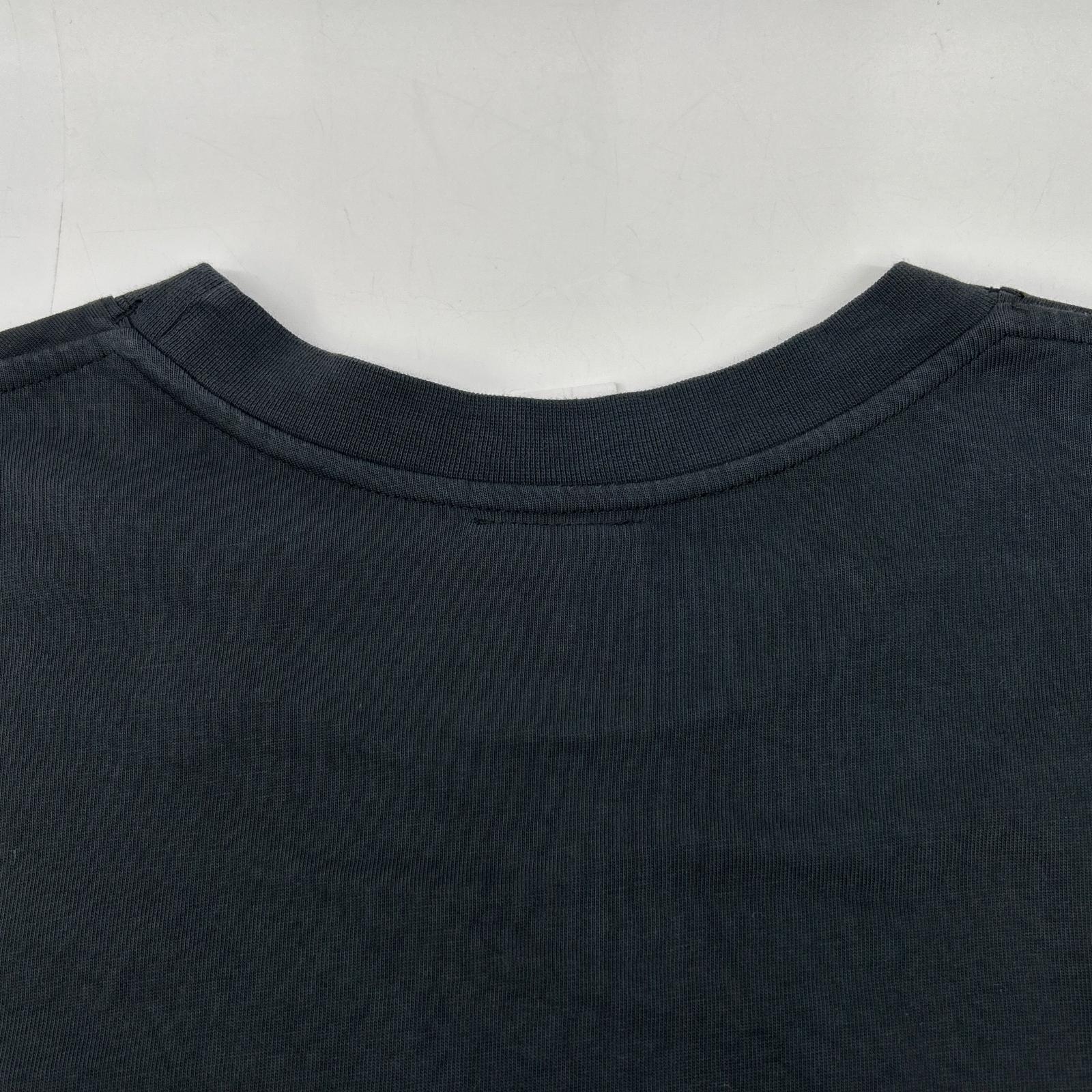 TIGRAN AVETISYAN Black Blue Brid Oversized T-shirt Dress