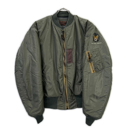 THE REAL MCCOY'S THE REAL McCOY'S 卡其 TMJ2432 ALBERT TURNER 实名 MIL-J-8279A MA-1 飞行夹克 夹克 LARGE 男士