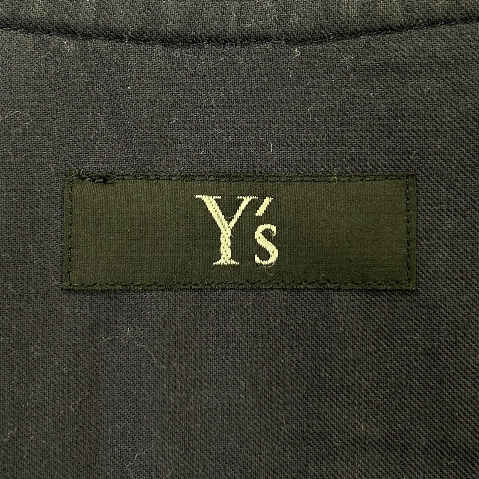 Y's ワイズ YR-D80-002 フロントボタン シャツ ワンピース