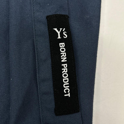 Y's ワイズ YR-D80-002 フロントボタン シャツ ワンピース