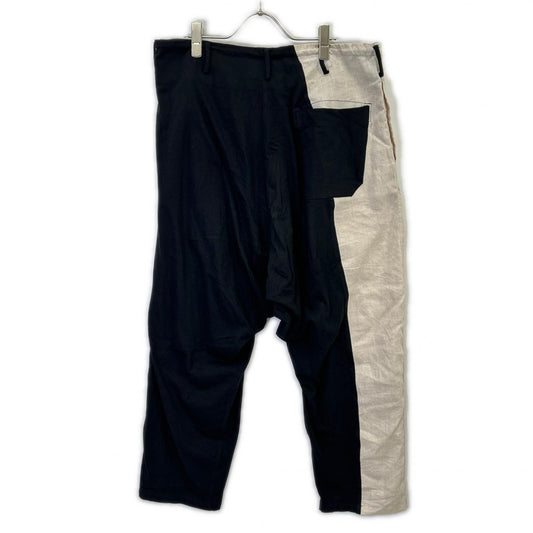 Y's YZ-P71-059 Cotton Linen Sarouel Pants Bottoms