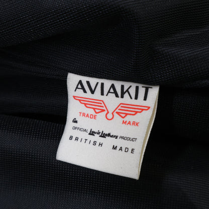 Lewis Leathers ルイスレザー 美品 441T サイクロン カウハイド タイトフィット ブラックナイロンニットライニング ライダースジャケット ジャケット