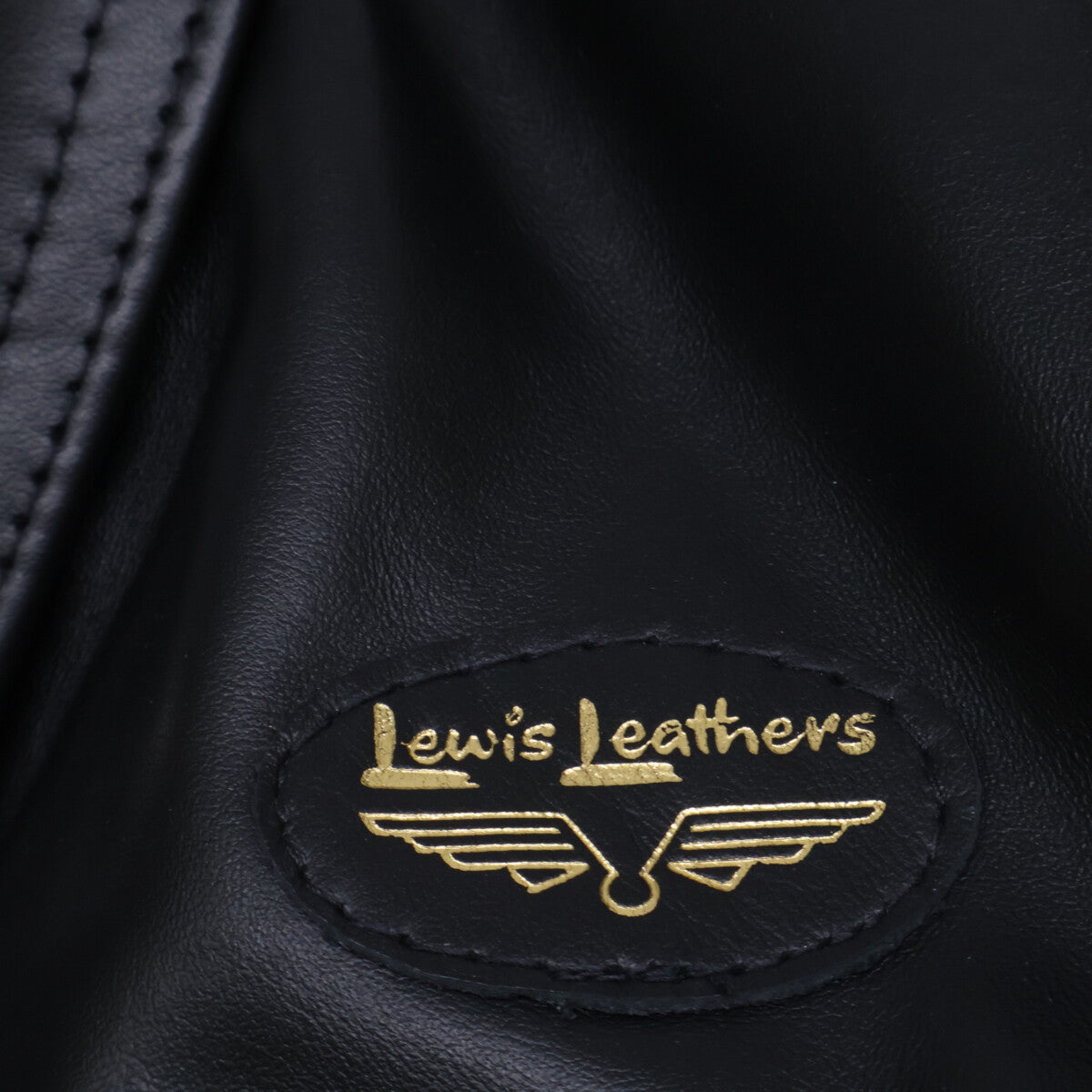 Lewis Leathers ルイスレザー 美品 441T サイクロン カウハイド タイトフィット ブラックナイロンニットライニング ライダースジャケット ジャケット
