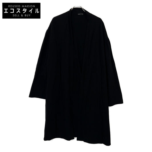 LAD MUSICIAN ラッドミュージシャン 22SS 2122-608 ブラック コットン 40/1 T-CLOTH カーディガン トップス