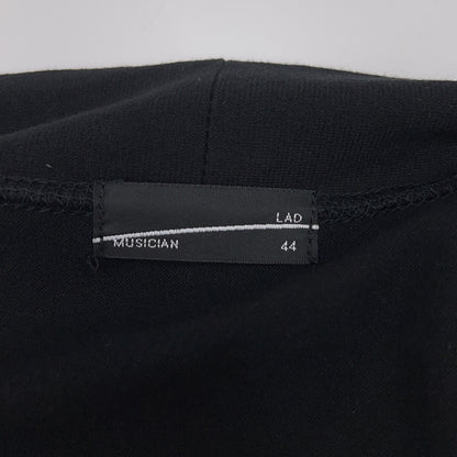 LAD MUSICIAN ラッドミュージシャン 22SS 2122-608 ブラック コットン 40/1 T-CLOTH カーディガン トップス