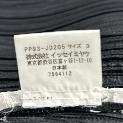 PLEATS PLEASE 三宅一生 褶皱夹克 黑色 PP93-JD205