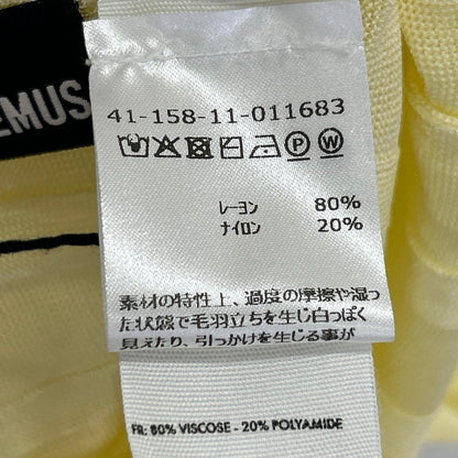 JACQUEMUS 241KN443-2368210 Yellow LA MINI ROBE MANTA Dress