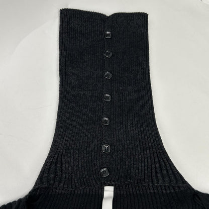 A. ROEGE HOVE エ・ローエ・ホーベ ブラック ウール ストレッチ カーディガン トップス
