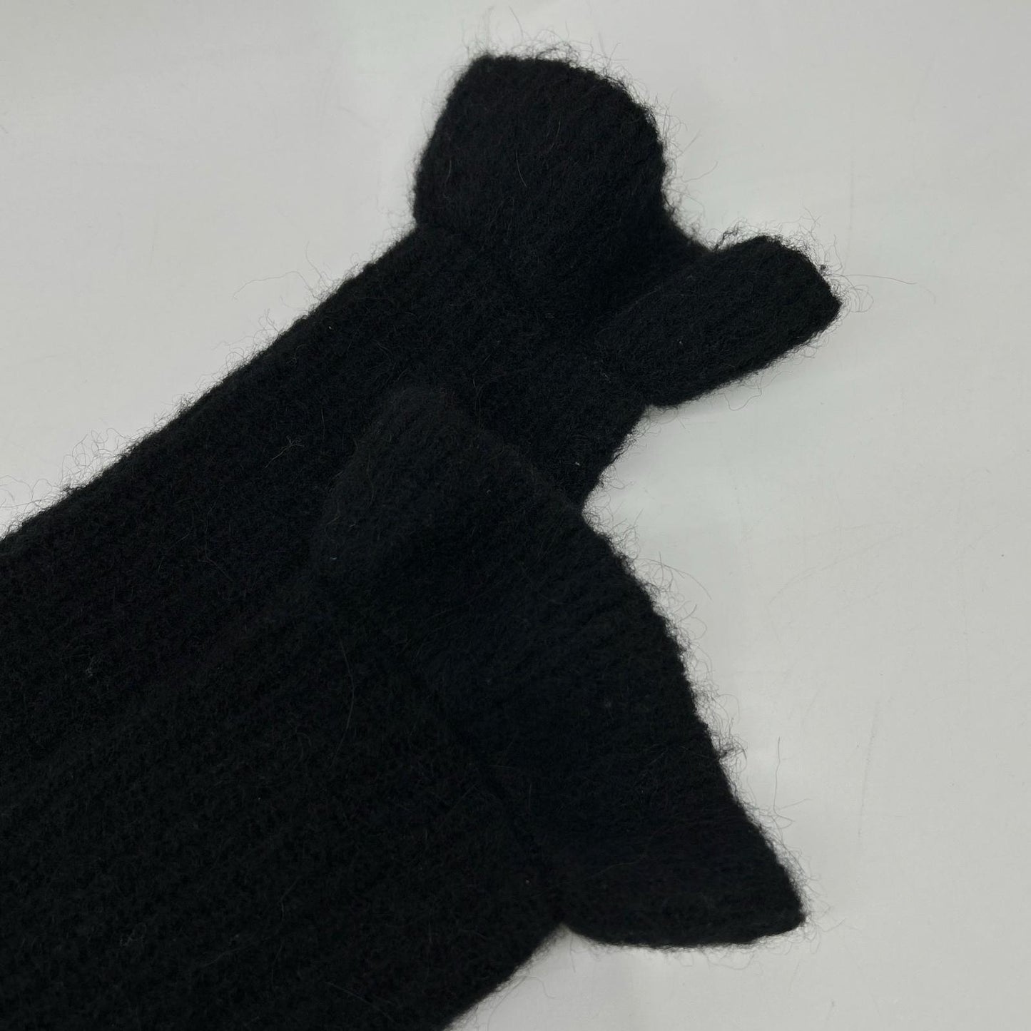 GANNI 22AW Black Wool Cardigan with Jewels