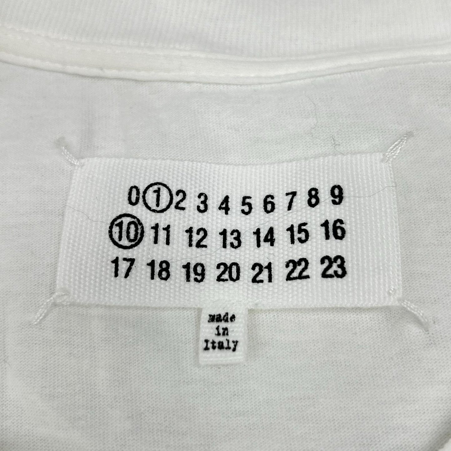 Maison margiela メゾンマルジェラ 24年 S51GC0527 S24575 インビテーションパッチノースリーブTシャツ トップス