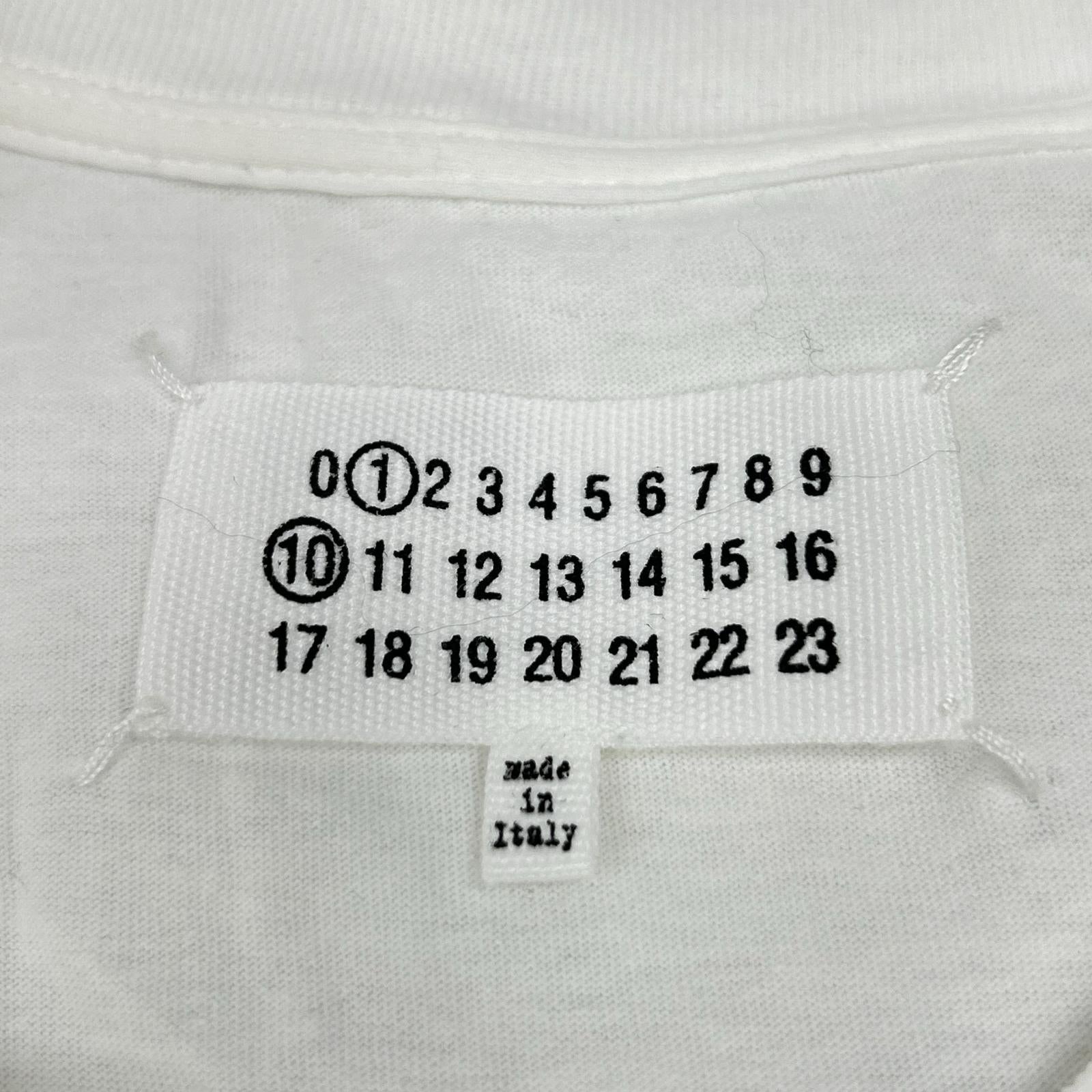 Maison margiela メゾンマルジェラ 24年 S51GC0527 S24575 インビテーションパッチノースリーブTシャツ トップス