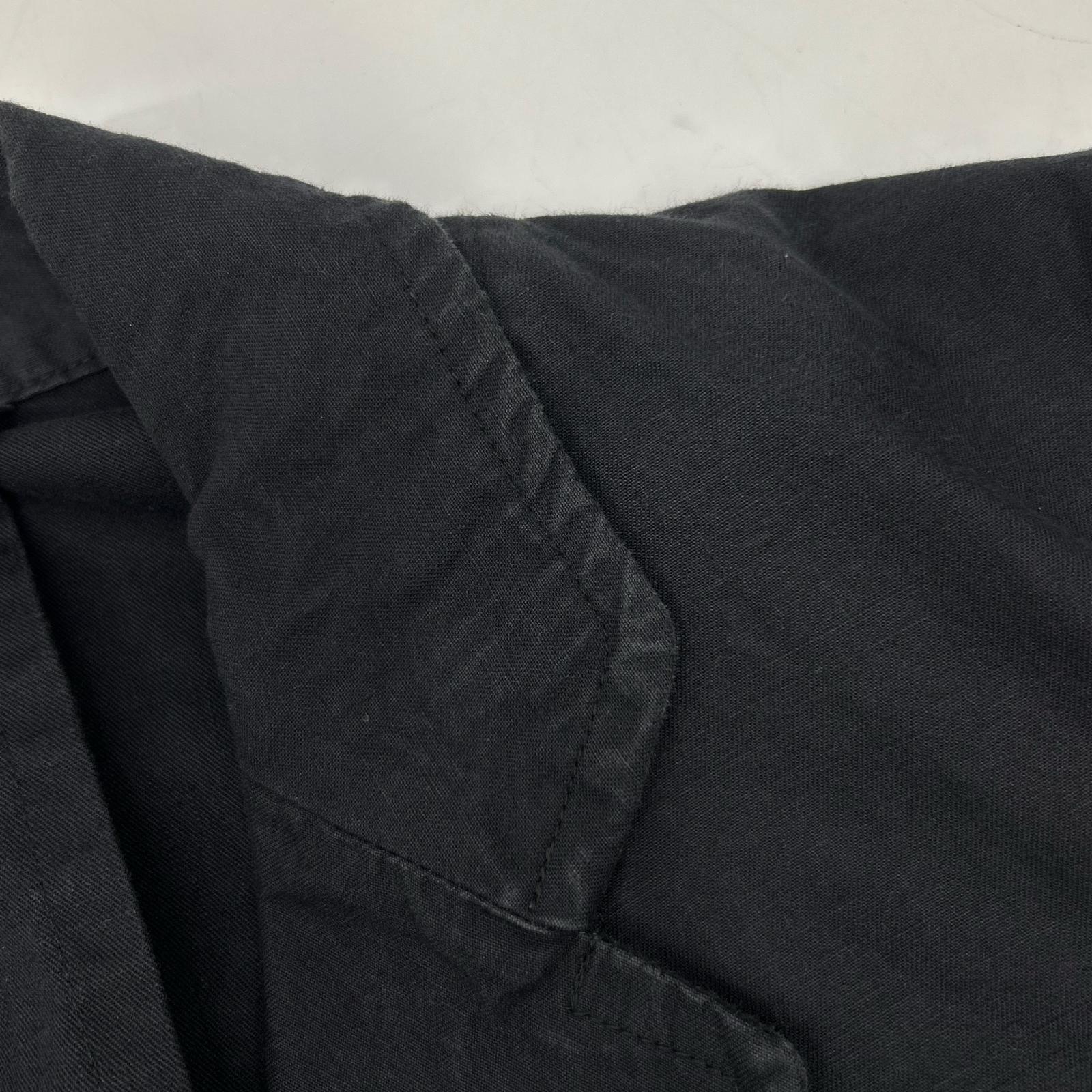 ATELIER GARDENIA Navy Cotton Work Coat