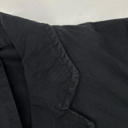 ATELIER GARDENIA Navy Cotton Work Coat