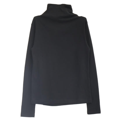 Y's ワイズ 25AW YM-T08-672 ブラック HARD-TWIST BACK BUTTON OFF-NECK T トップス