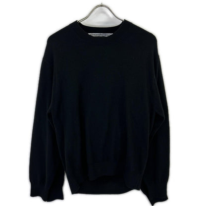 ALEXANDER WANG アレキサンダーワン ブラック レイヤードスリーブ ニット トップス