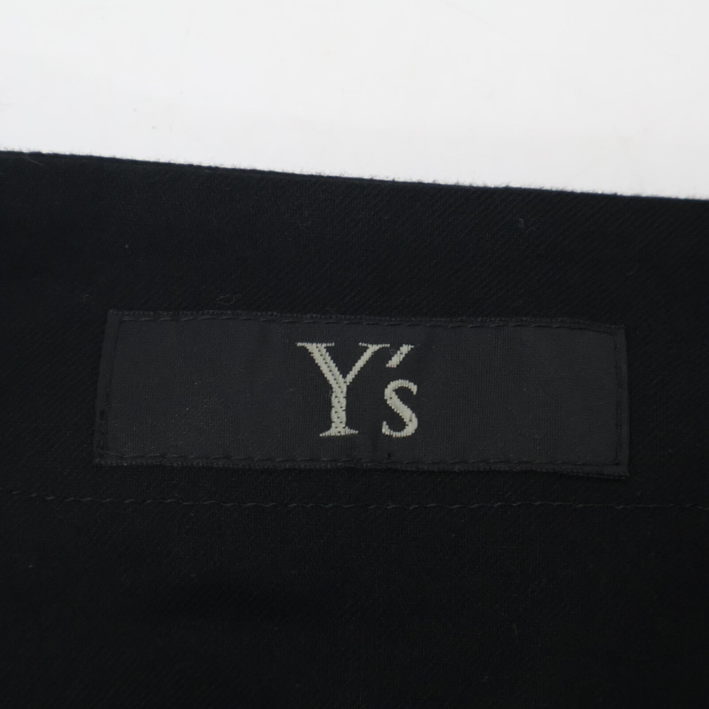 Y's Black YG-D84-003 Cotton Jumper Dress Salopette Overalls All-in-one
