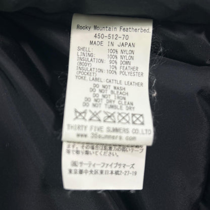 Rocky Mountain Featherbed ロッキーマウンテンフェザーベッド ×PORTER ダウン ベスト ジャケット