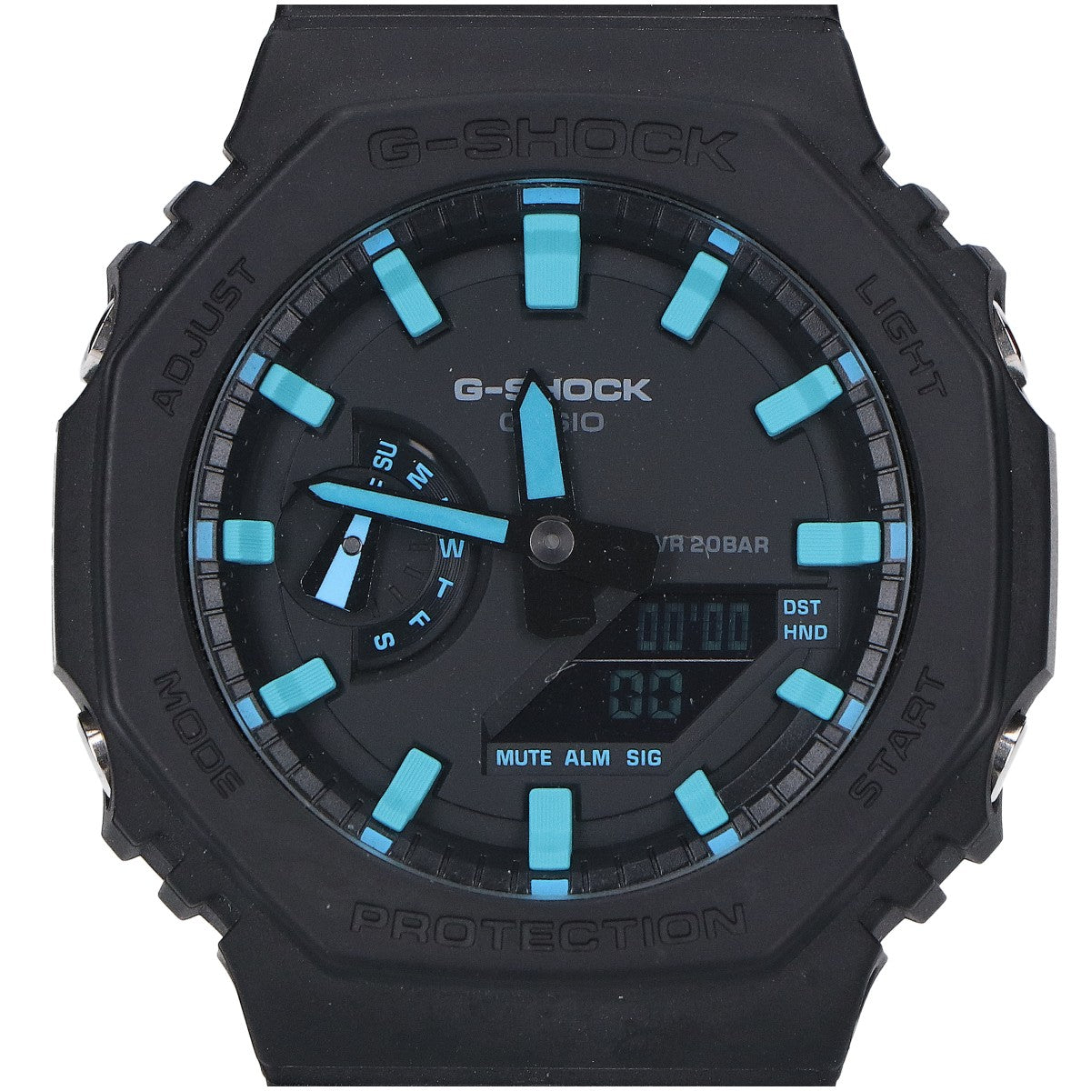 G-SHOCK GA-2100-1A2ER 2100 Utility Black Series Watch