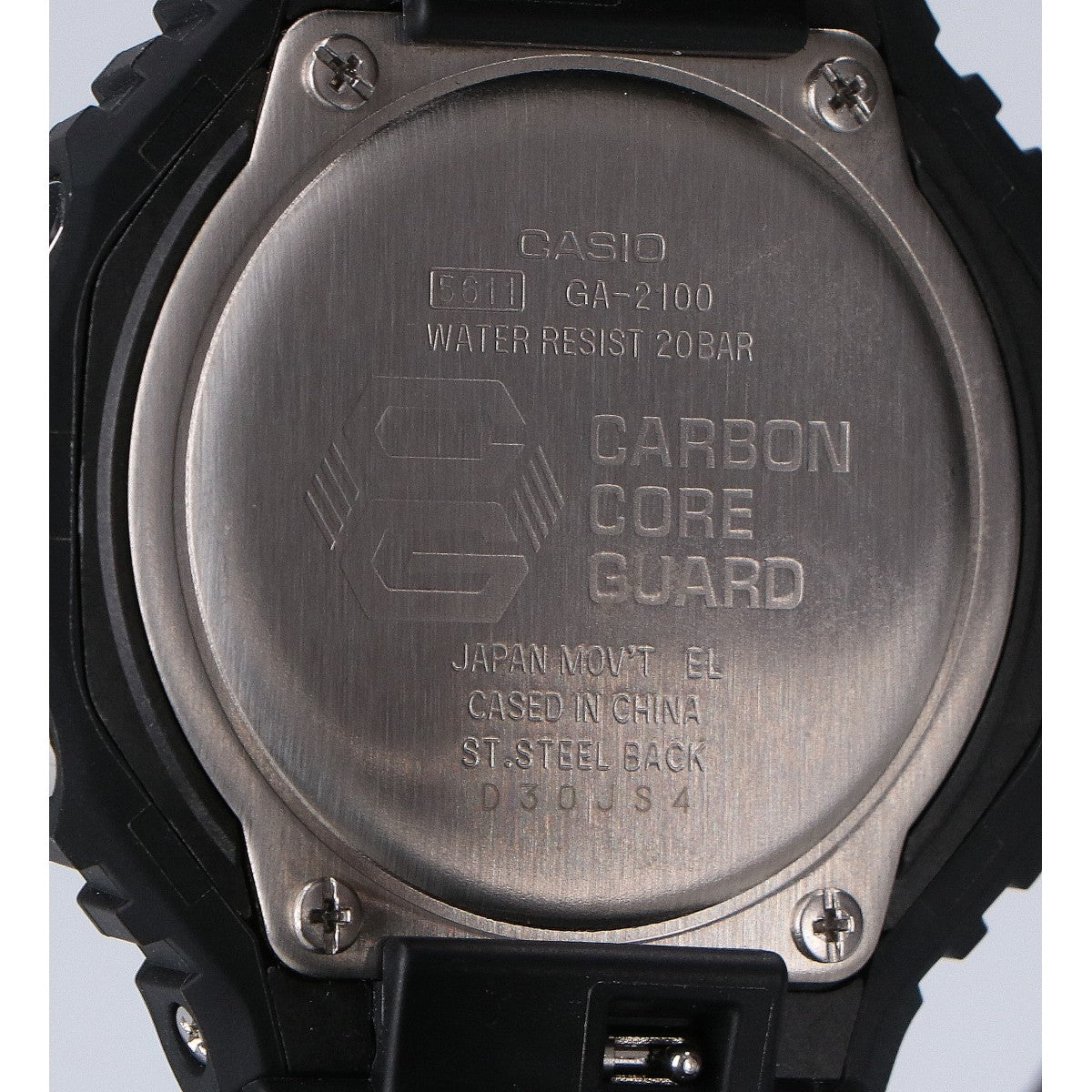 G-SHOCK GA-2100-1A2ER 2100 Utility Black Series Watch