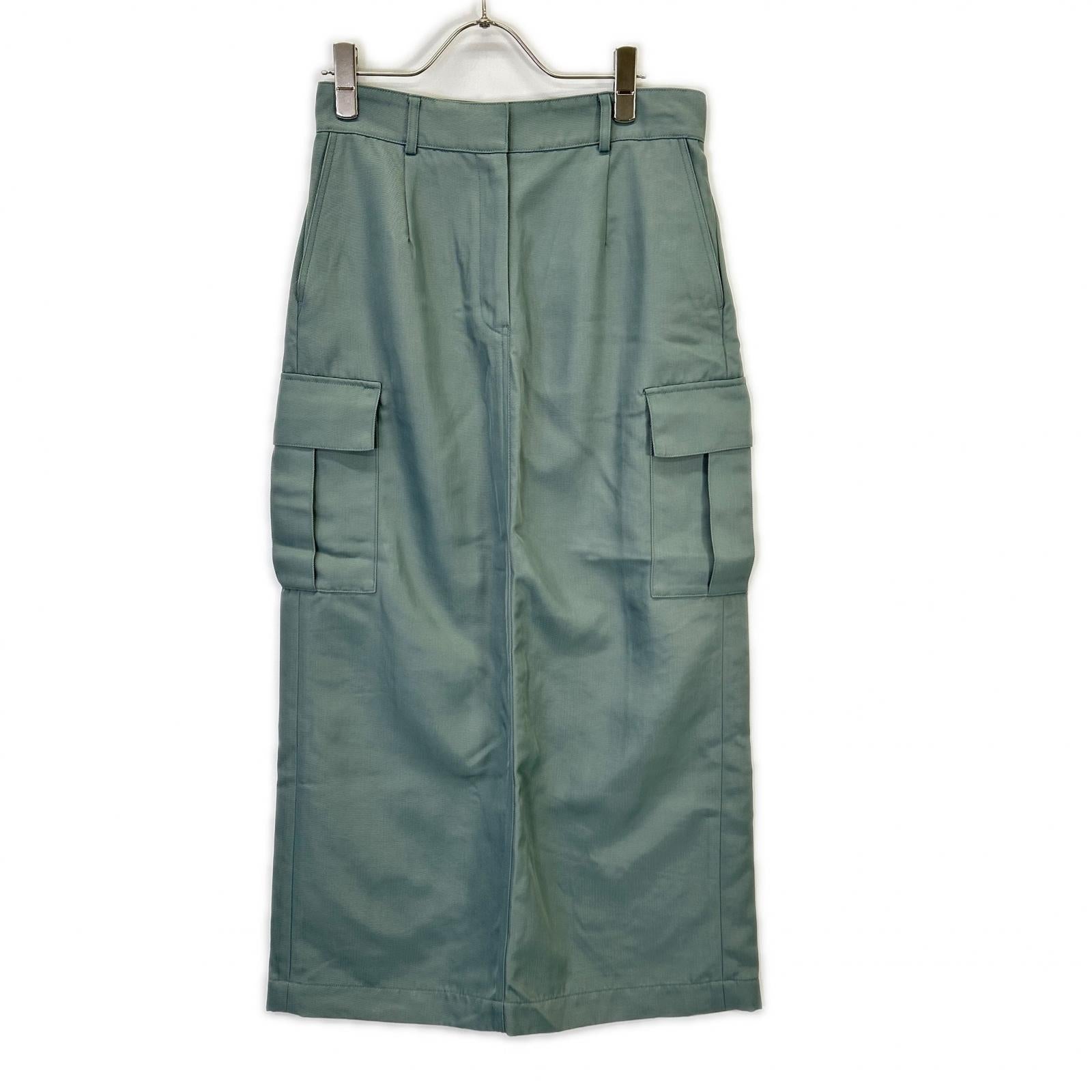 ICB ICB Green [Washable] Heavy Nylon Twill Skirt Skirt