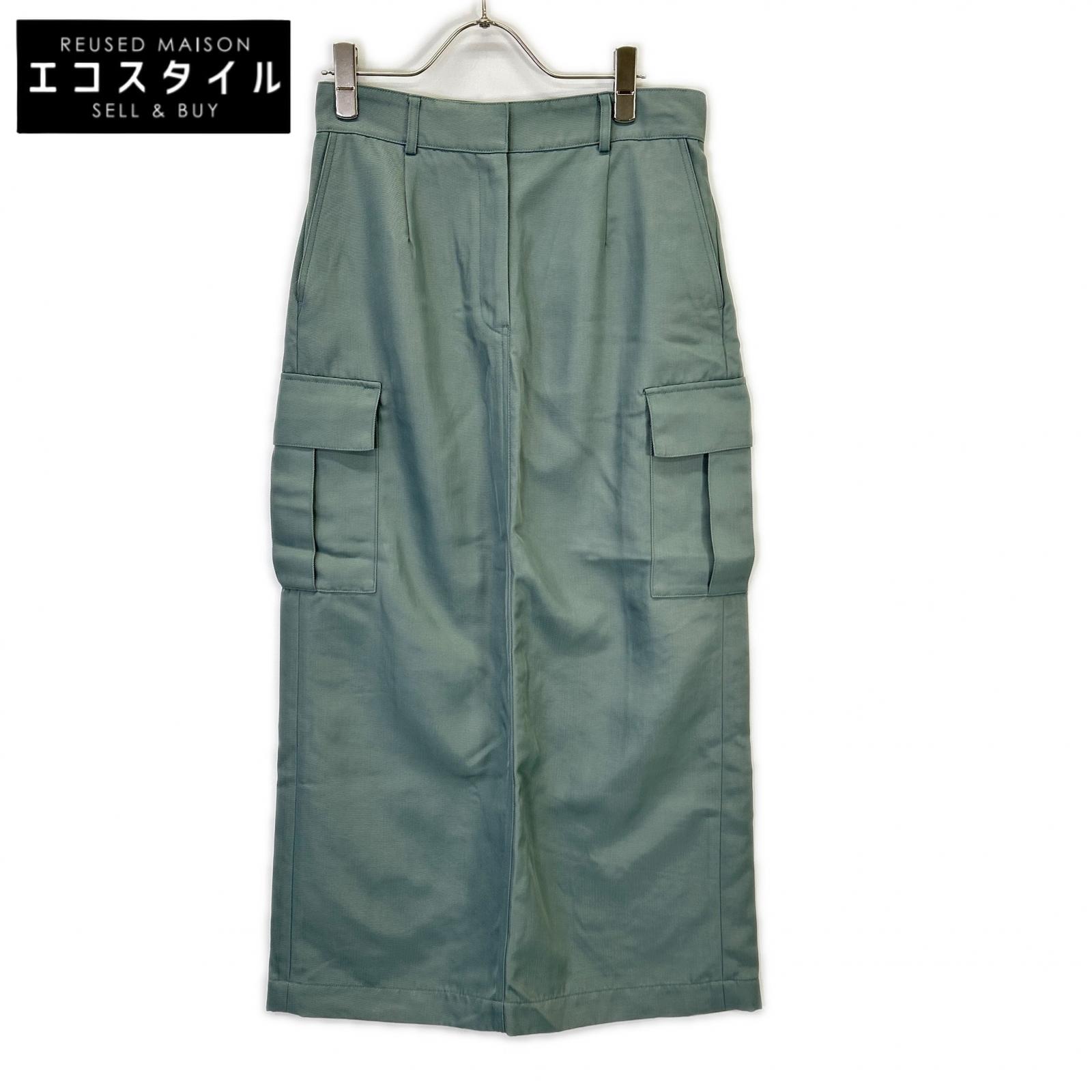 ICB ICB Green [Washable] Heavy Nylon Twill Skirt Skirt