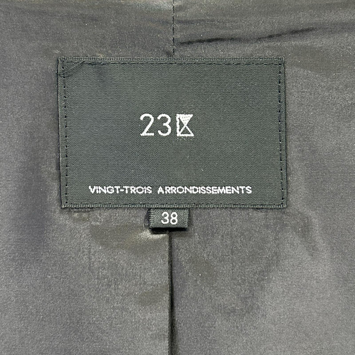 23区 23区 Beige gun club check stretch jacket Jacket