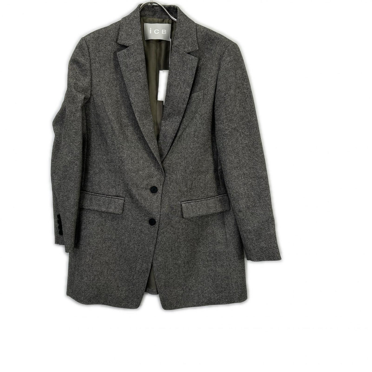 ICB Brown Mix Chic Tweed Tailored Jacket