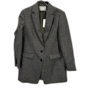 ICB Brown Mix Chic Tweed Tailored Jacket