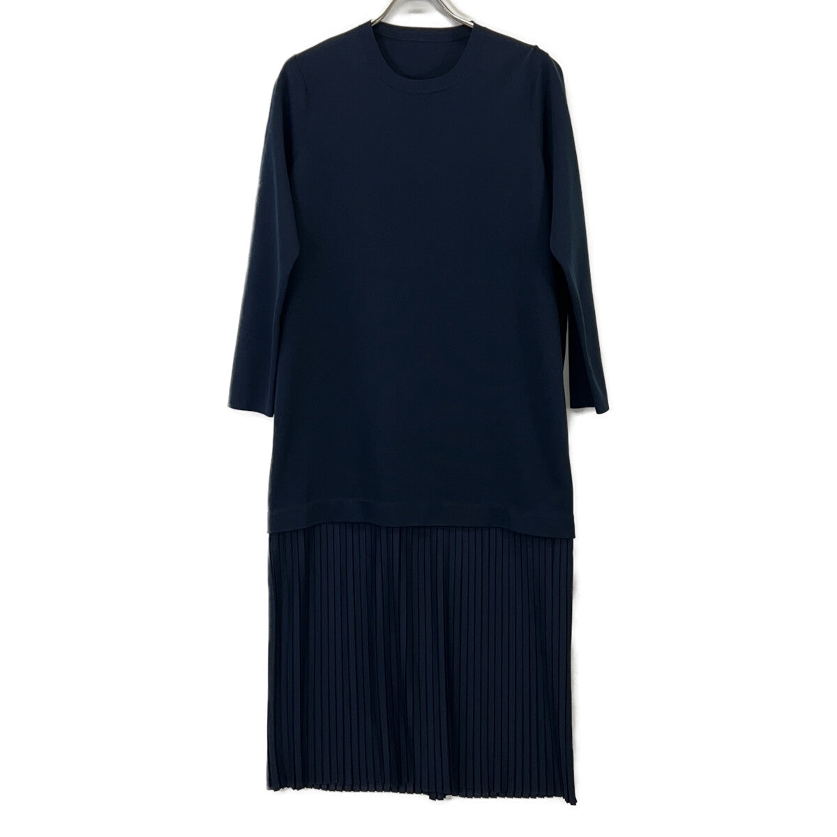 ICB Navy [Washable] Recycled Polyester High Gauge Docking Dress