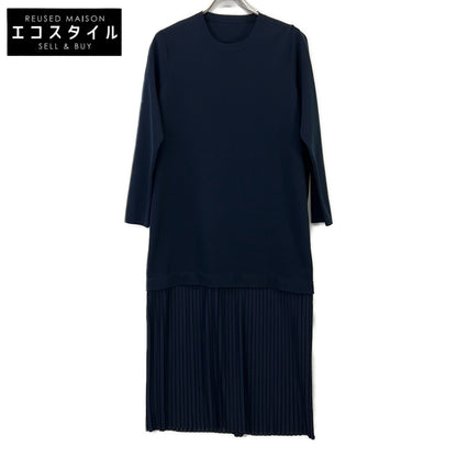 ICB Navy [Washable] Recycled Polyester High Gauge Docking Dress