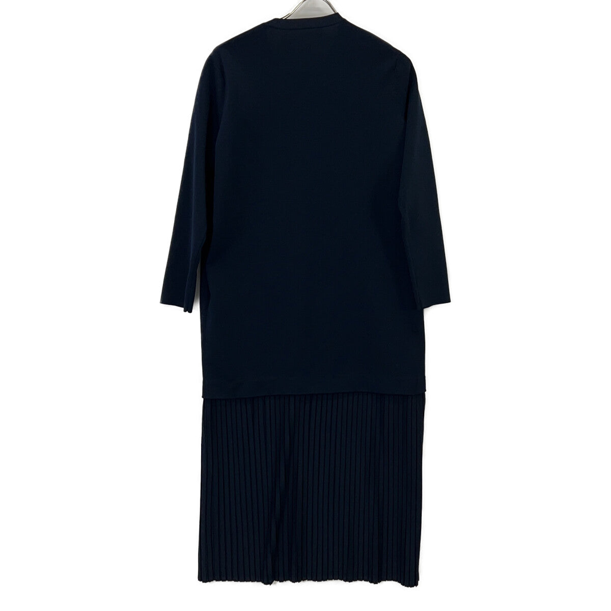 ICB Navy [Washable] Recycled Polyester High Gauge Docking Dress
