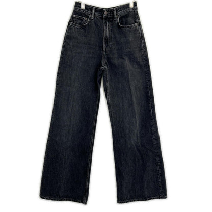 ACNE STUDIOS アクネ ストゥディオズ A00463 22年 ブラック リラックスフィットジーンズ デニム パンツ ボトムス