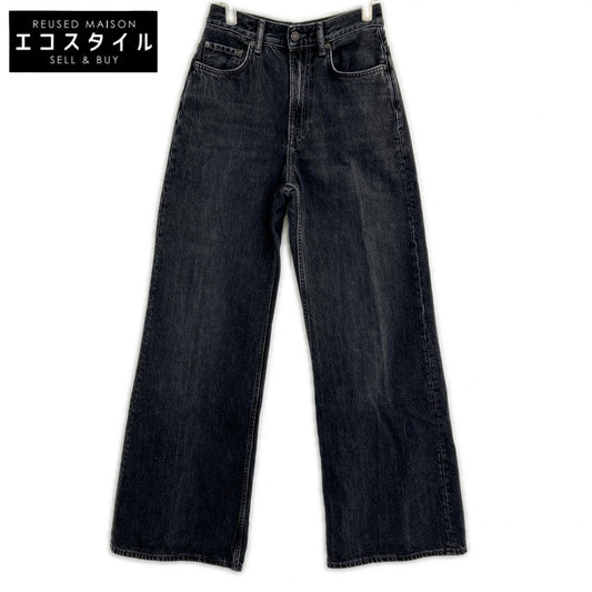 ACNE STUDIOS アクネ ストゥディオズ A00463 22年 ブラック リラックスフィットジーンズ デニム パンツ ボトムス