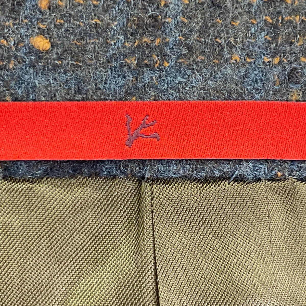 ISAIA イザイア グレー C31GSI/000 CORTINA ウール 3B段返り ドット×チェック ジャケット ジャケット