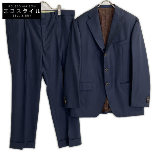 伊势丹三越品牌风格 藏青色 Loro Piana面料 FOUR SEASONS 单排扣西服 西服套装