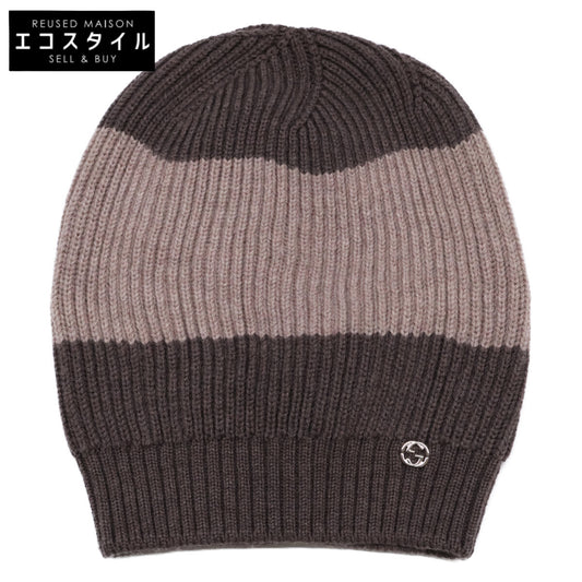 GUCCI グッチ 【美品/国内正規】310777 3G206 ウール ビーニー ニット帽 帽子