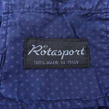 ROTASPORT ロータースポーツ 美品 リネン 1P スラックス パンツ ボトムス メンズ インディゴ 54 ボトムス