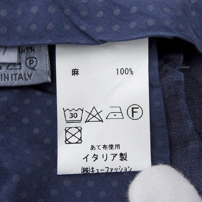 ROTASPORT ロータースポーツ 美品 リネン 1P スラックス パンツ ボトムス メンズ インディゴ 54 ボトムス