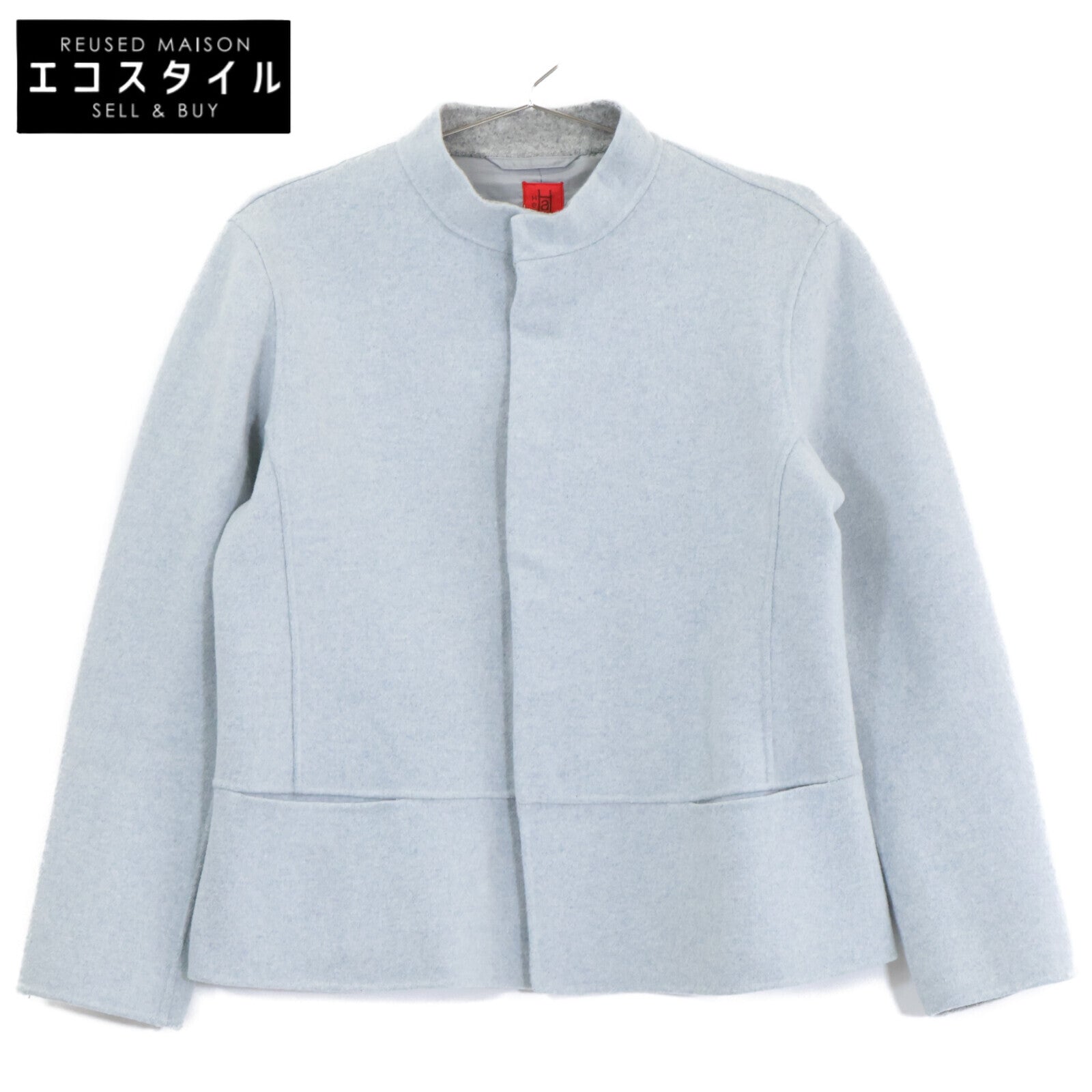 HaaT ISSEY MIYAKE HA23FD611 Wool x Angora Short Coat 2 Women's