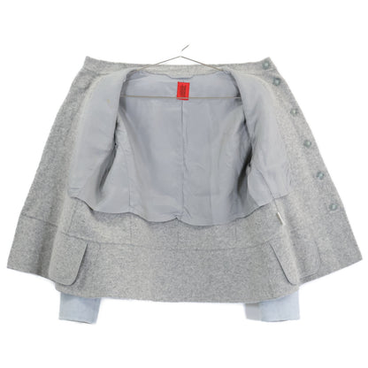 HaaT ISSEY MIYAKE HA23FD611 Wool x Angora Short Coat 2 Women's
